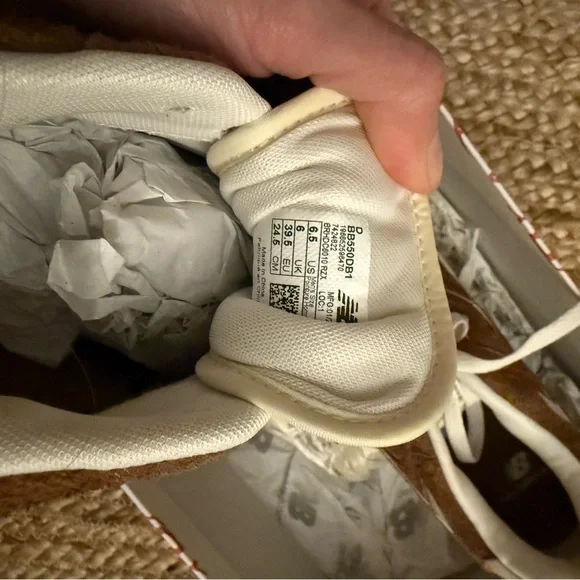 Aime Leon Dore New Balance 550 • Size 6.5 Men’s • Brown/Cream - Picture 5 of 6